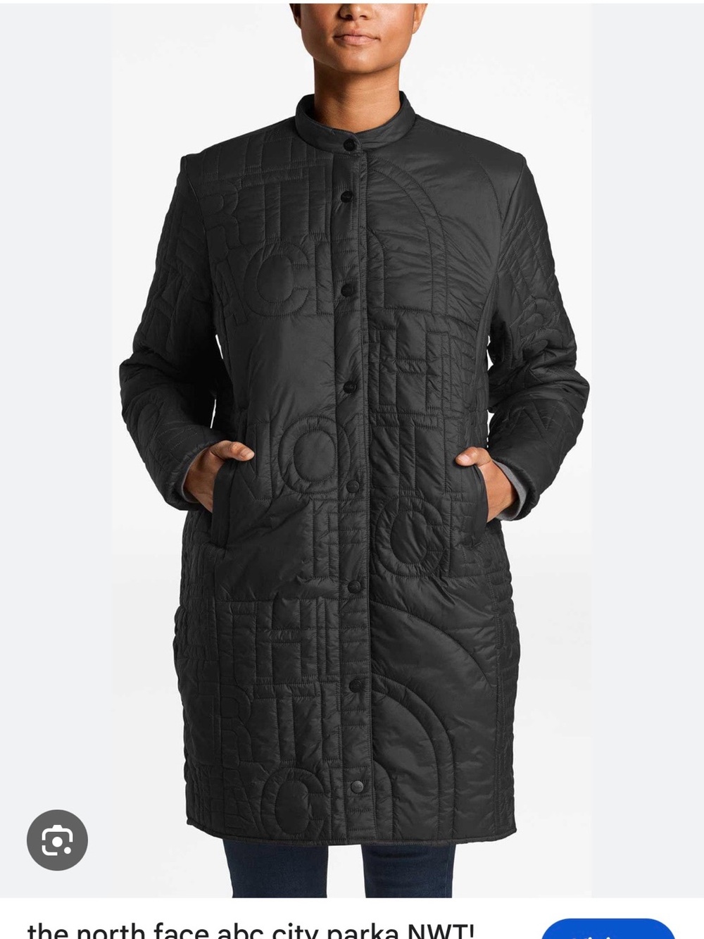 Women’s Northface Alphabet City Lightweight Parka Coat Jacket XL